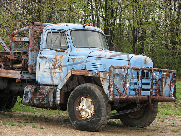 Old Pole Truck