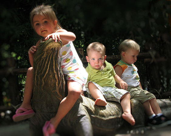 Babies posing