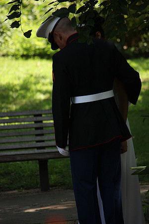 Marine and bride 1