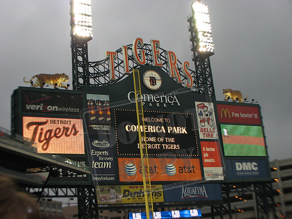 Comerica Park, Detroit Tigers