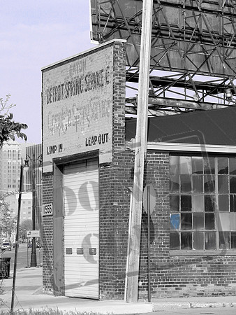 Scenes around downtown Detroit and Tiger Stadium