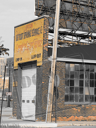 Scenes around downtown Detroit and Tiger Stadium