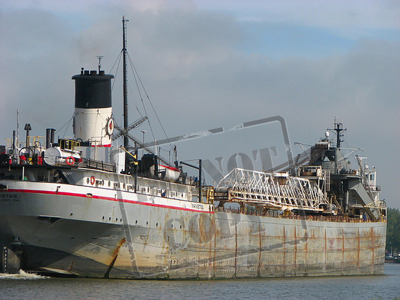 Ship on Saginaw River