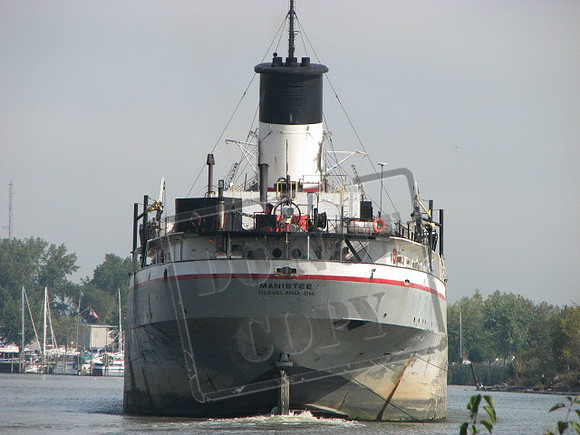 Ship on the Saginaw River