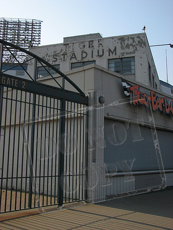 Tiger Stadium, before the demolition.  Detroit Michigan.