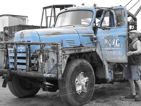 Old Pole Truck