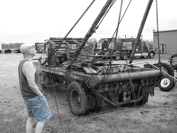 Old Pole Truck