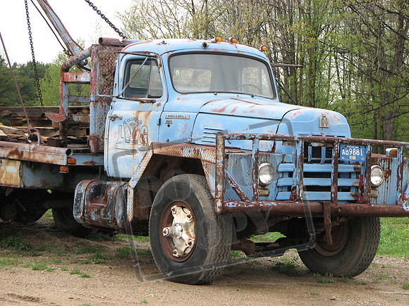 Old Pole Truck